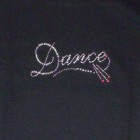 Silver Stud Fitted T