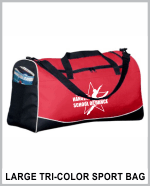 Large Tri-Color Sport Bag