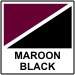 maroon black
