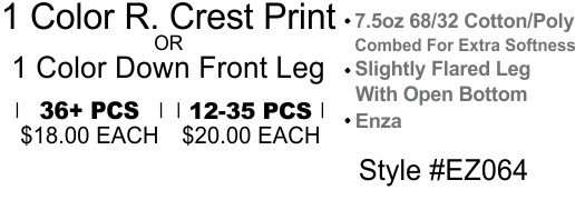 Straight Leg Fleece Pants Price