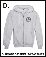 zip hood sweatshirt block