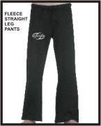 Fleece Straight Leg Pants