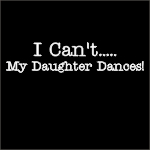 Daughter Dances Black T-Shirt