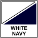 white/navy