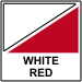 white/red