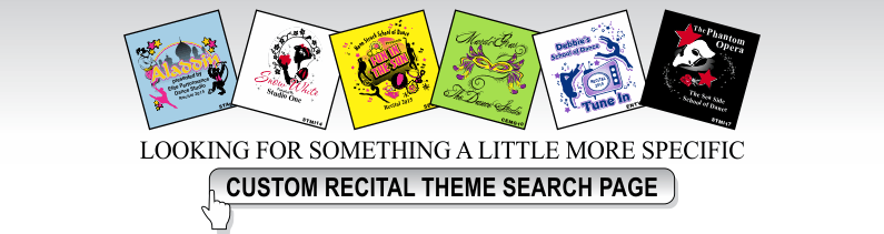 Custom Recital Search Page