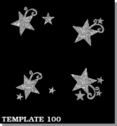 Glitter Template 100