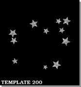 Glitter Template 200