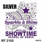 RF2105 SILVER GLITTER