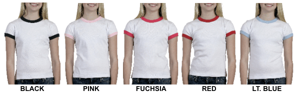 RINGER T COLORS