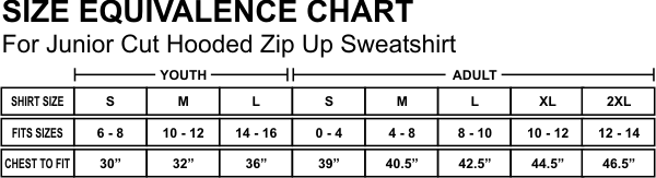 jacketa size chart